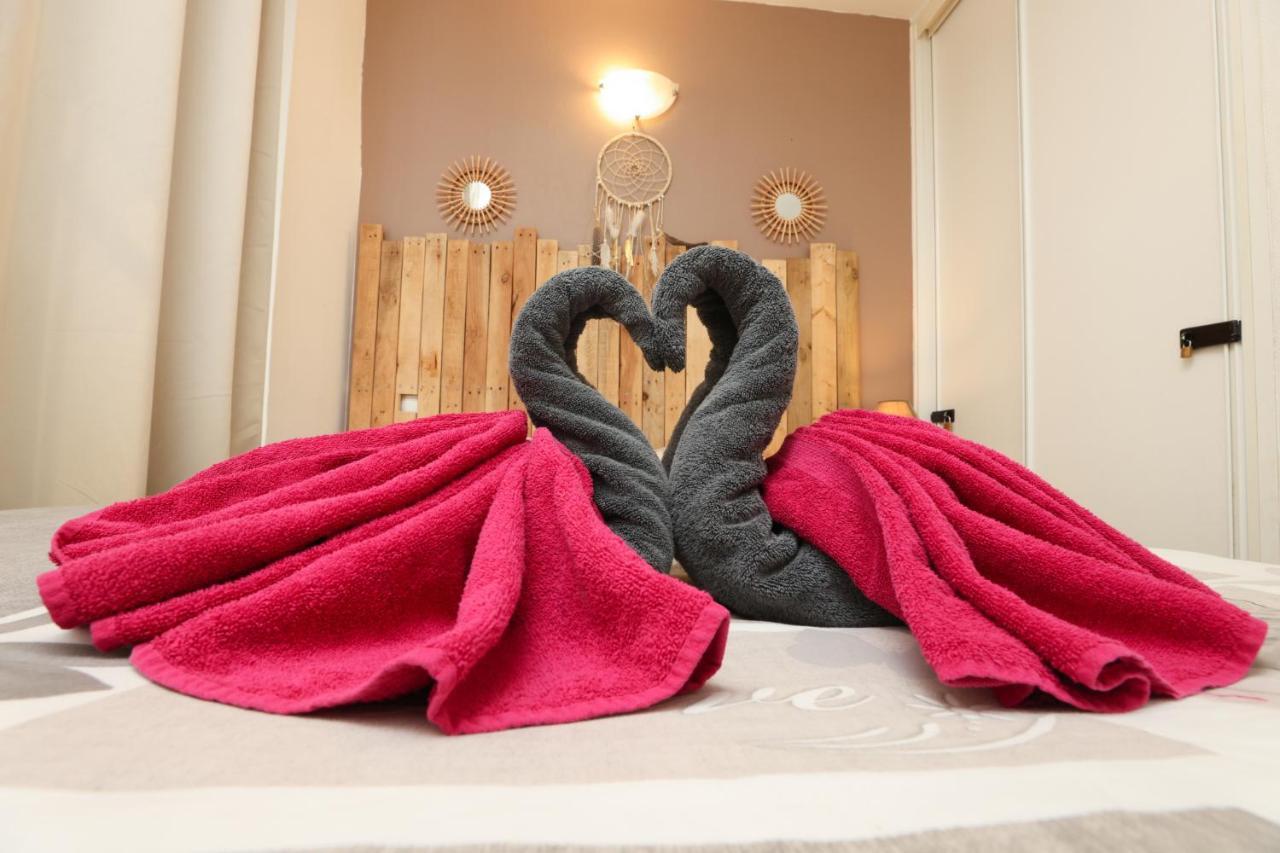 Les Bulles Medievales - Appartement Dedie Au Bien Etre Avec Spa - Netflix Et Wifi - Climatisation Carcassonne Exterior foto